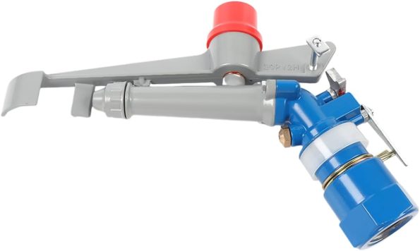 1 Inch 360° Adjustable Sprinkler Gun Head Irrigation Spray Gun, Impact Spray Garden Sprinkler for Farms Orchards Tea Gardens Forestry - Image 2