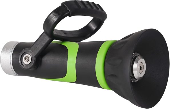 Garden Hose Nozzle, Fireman's Hose Heavy Duty Nozzle, Premium Constructed Sprayer with Ergonomic Handle for Arthritis