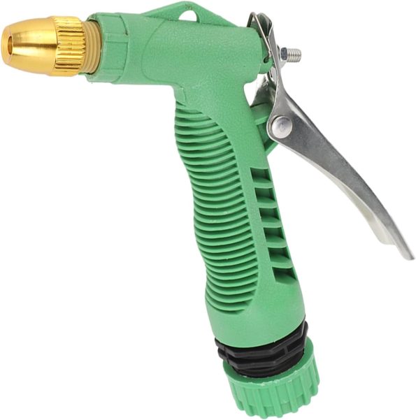 Car Washing Water Gun Adjustable Sprinkler Head 10m-20m Injection Distance Short Pressure Washer Gun for Car Washing/Plants and Lawn/Patio Gardening/Pets Shower