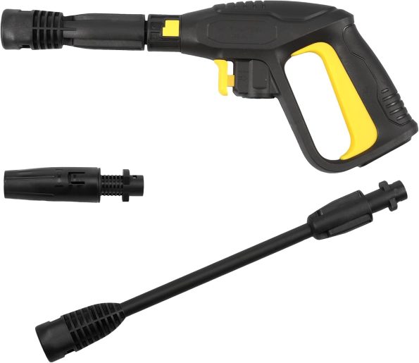 2175 PSI Trigger Gun Kit, High Pressure Washer with Adjustable Spray Head Nozzle, Cleaning Water Cannon with Extension Rod, Car Detailing Washer Sprinkler Fit  Hose Quick Connect System