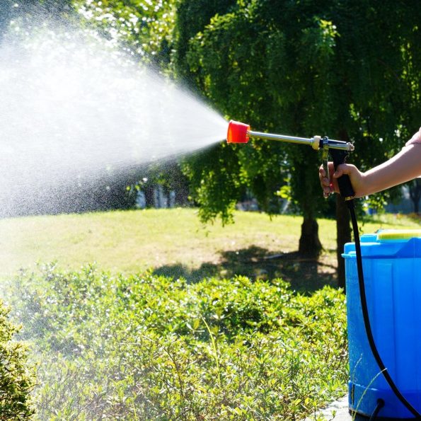 Agricultural Spray Guns, Fruit Tree Sprinkler, Electric Spray, High-Pressure Spray, Long Rod, Even Spray, Direct Spray, Lrrigation and Cleaning (Red headed plastic spray gun) - Image 2